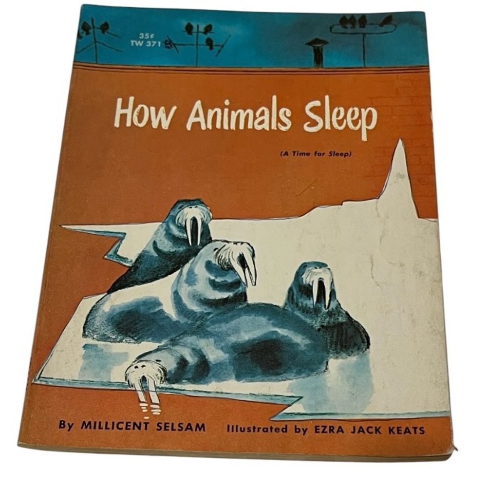 How Animals Sleep (TW371) Scholastic Book Services 1962 ed by Millicent Selsam
